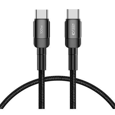 Kabel USB-C - USB-C TECH-PROTECT UltraBoost EVO PD100W/5A 0.5 m Czarny