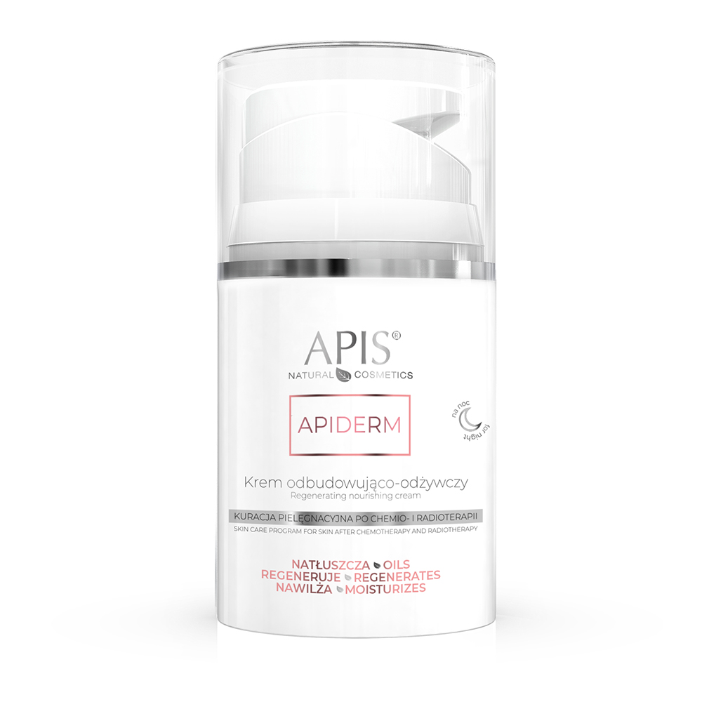 Apis Apiderm krem odbudowująco-odżywczy do twarzy, 50 ml