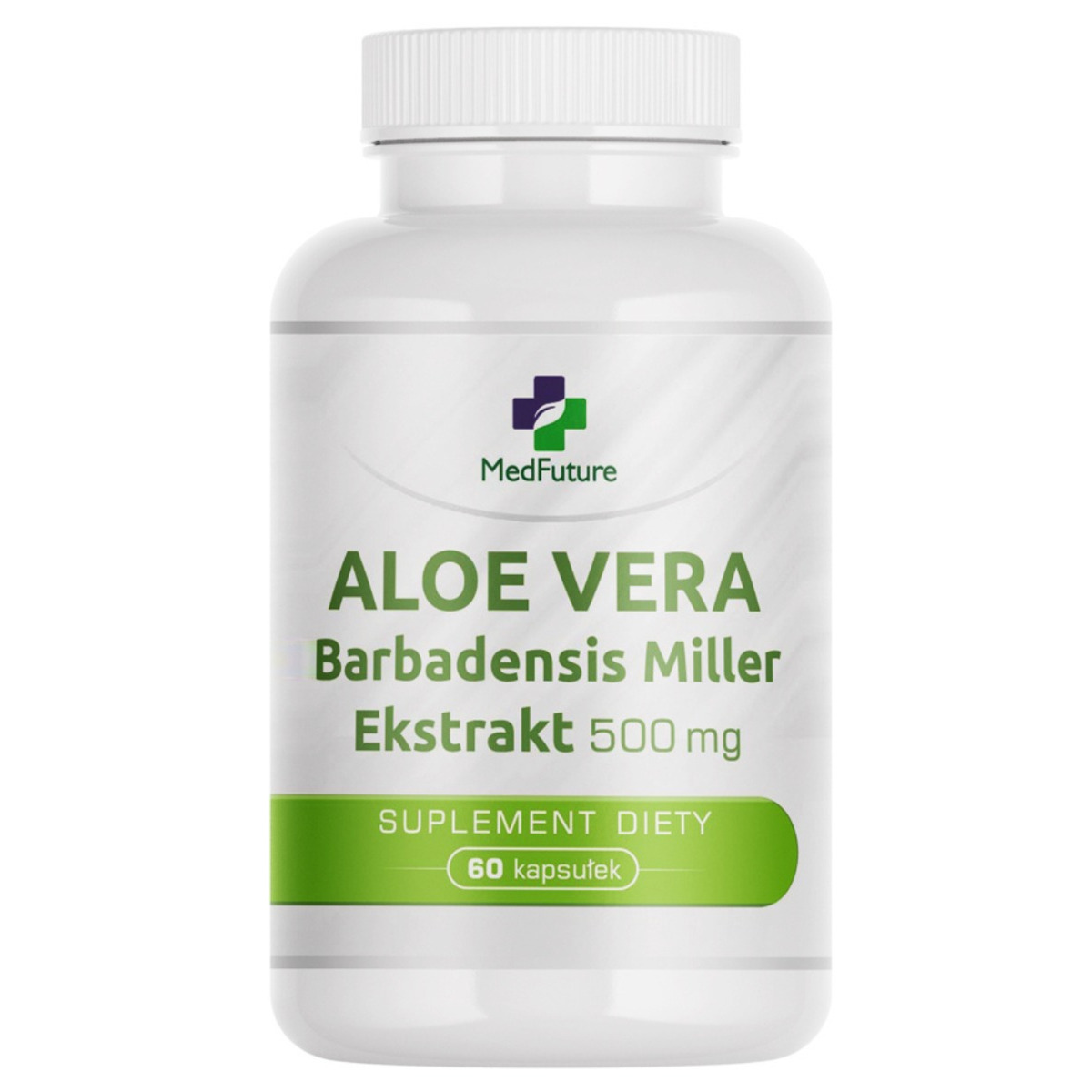 MedFuture Aloe Vera ekstrakt 500 mg suplement diety, 60 kaps./1 opak.