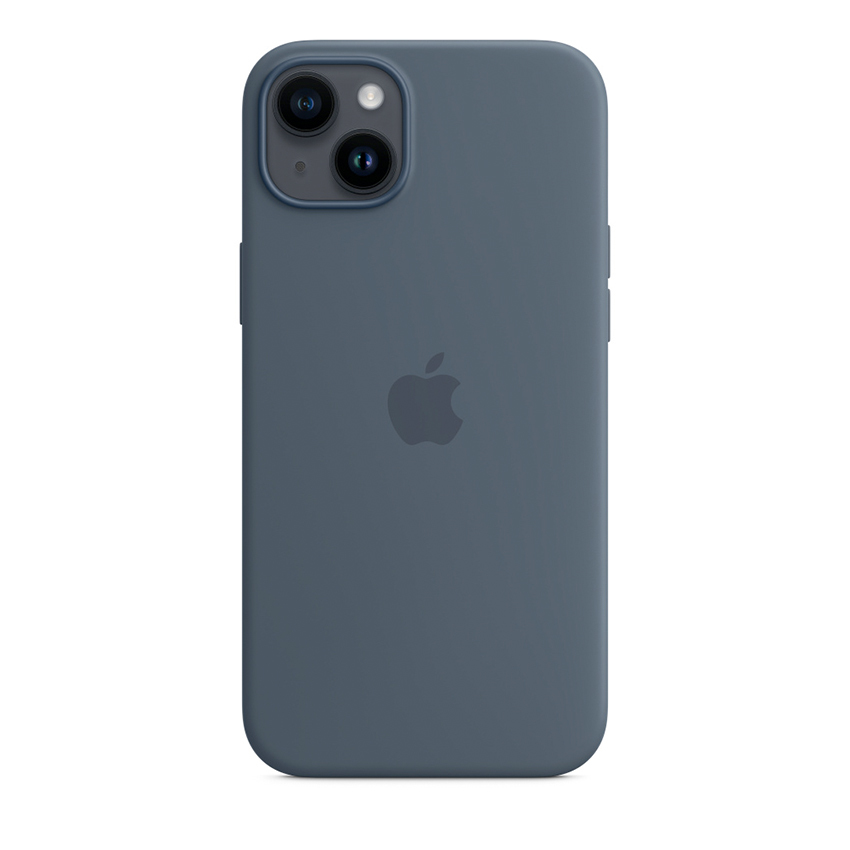 Apple iPhone 14 Plus Silicone Case with MagSafe - Storm Blue