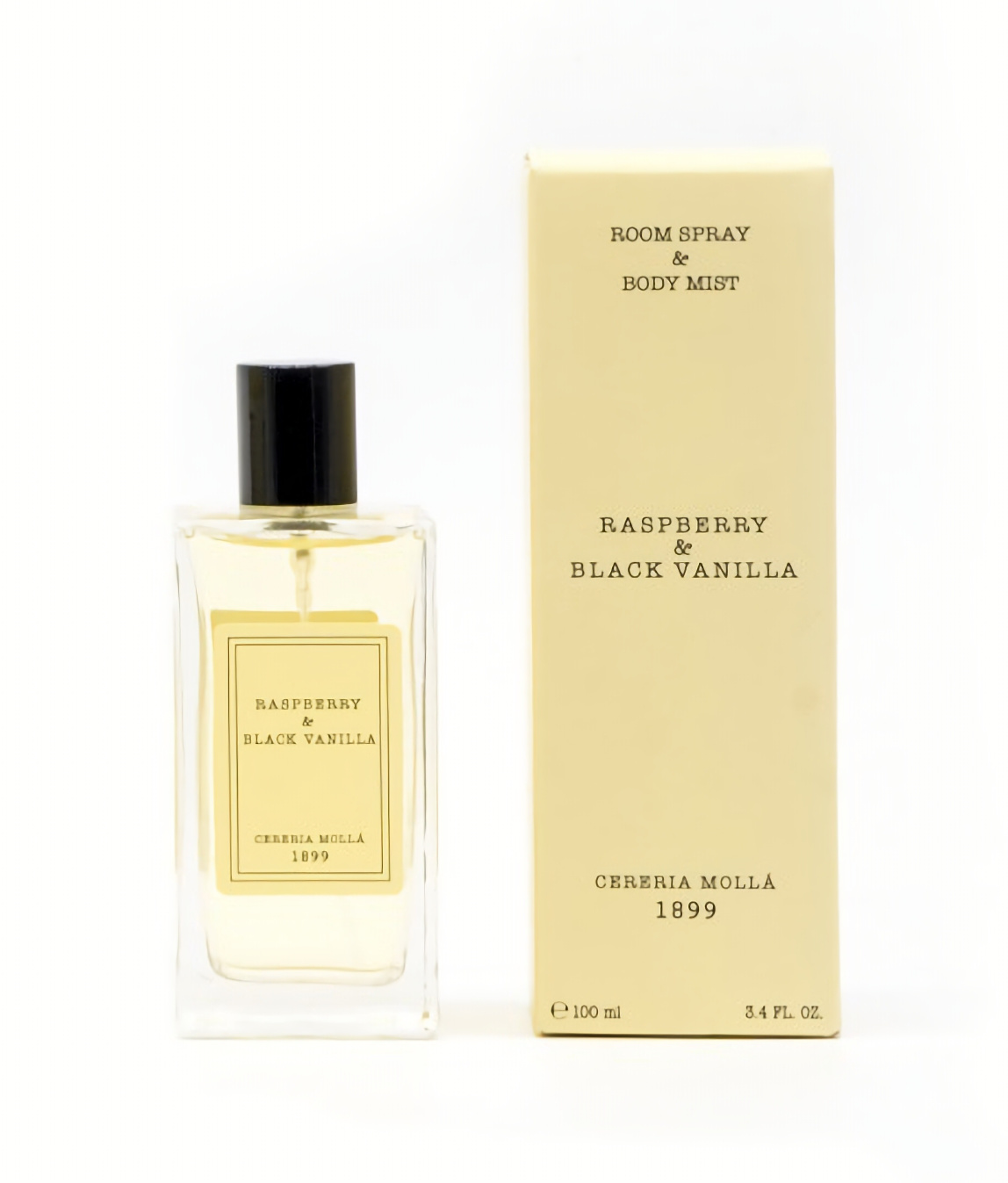 Cereria Molla - Spray 2w1 Premium 100 ml Raspberry & Black Vanilla