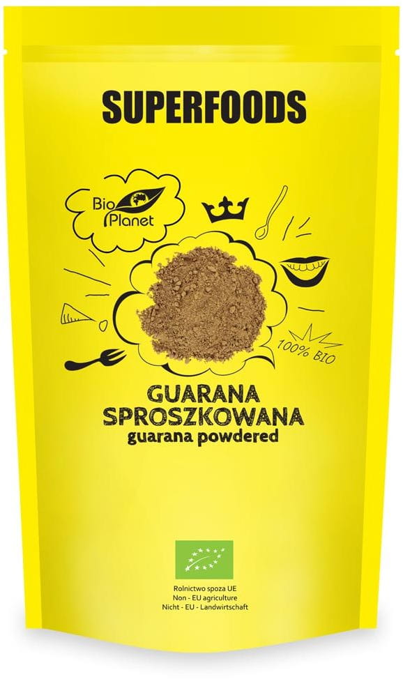 Guarana sproszkowana BIO 150g (BioPlanet)