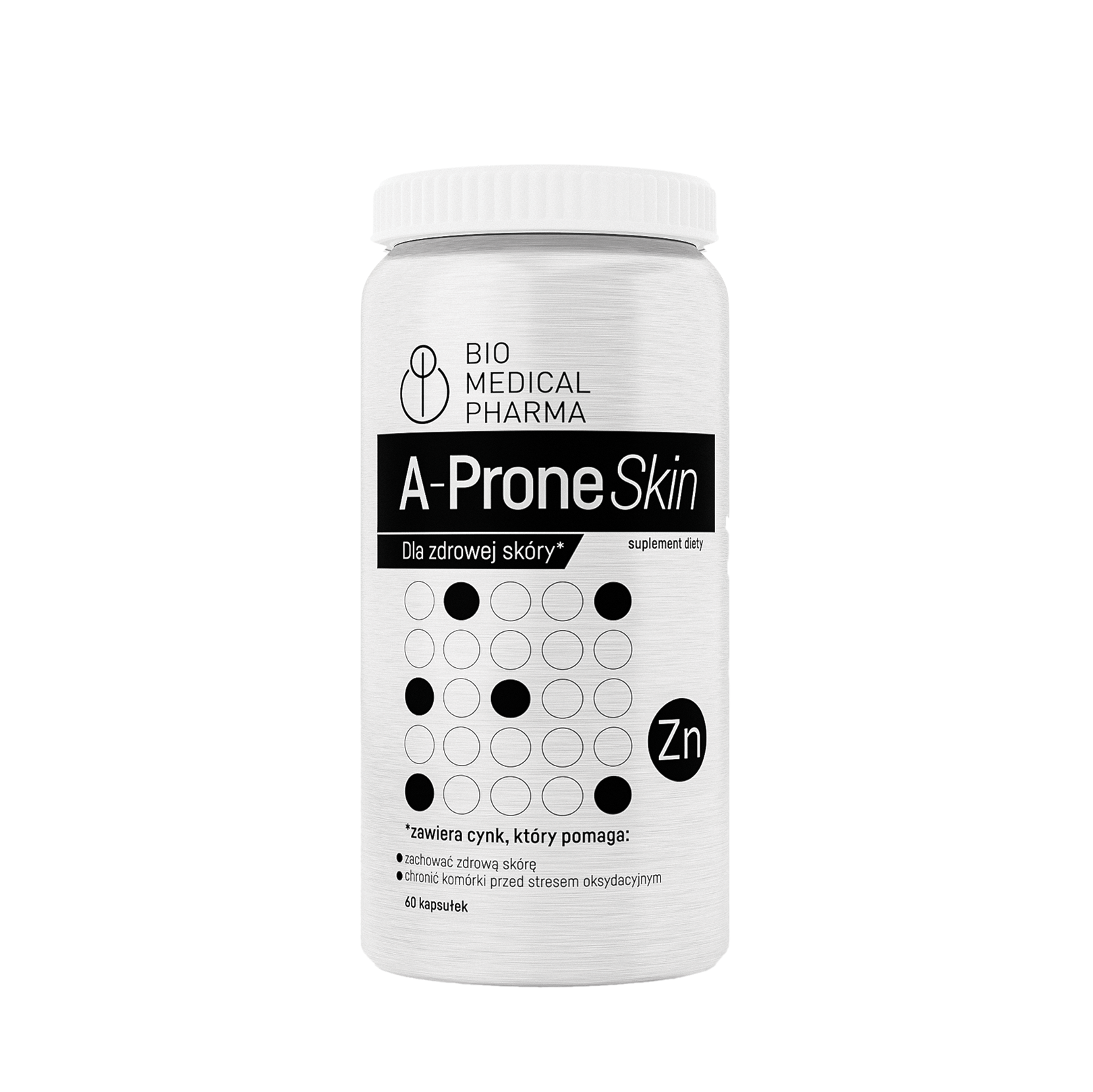 Bio Medical Pharma A-Prone Skin suplement diety, 60 kaps./1 opak.