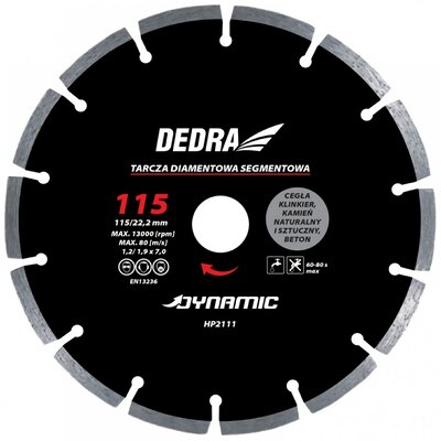 Tarcza do cięcia DEDRA HP2114 180 mm