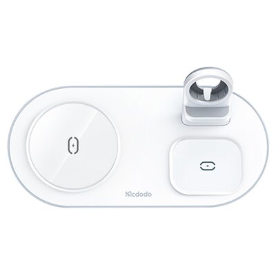 Ładowarka indukcyjna MCDODO CH-7062 3w1 15W Biały
