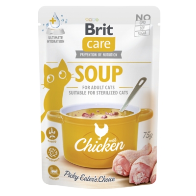 Karma dla kota BRIT CARE CAT Soup z kurczakiem 75 g