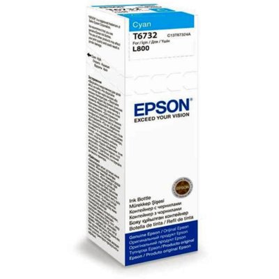 Tusz EPSON T6732 Błękitny 70 ml C13T67324A