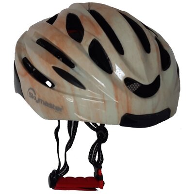 Kask rowerowy SKYMASTER Smart Helmet Kremowy MTB (rozmiar L)