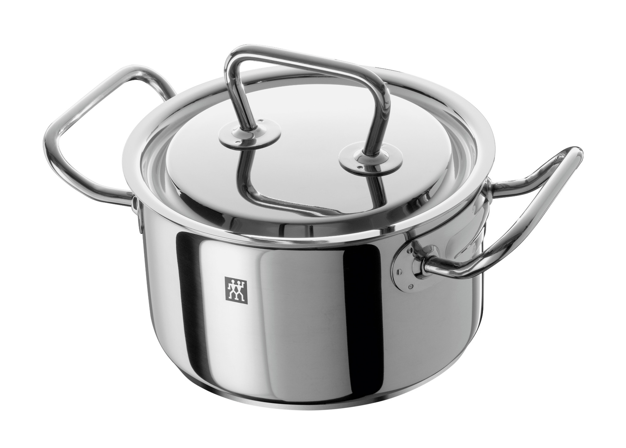 Zwilling - Garnek polerowany wysoki z pokrywą TWIN Classic 2 L