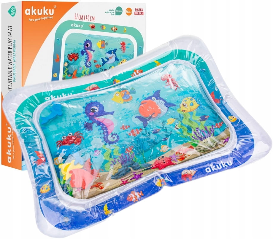 MATA WODNA SENSORYCZNA DMUCHANA DLA NIEMOWLĄT XXL