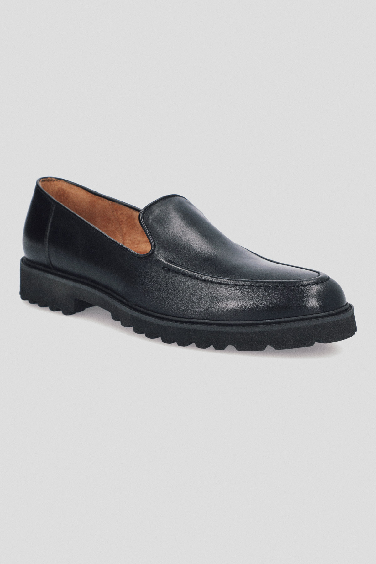 Lancerto Buty Loafersy Ellon Czarne