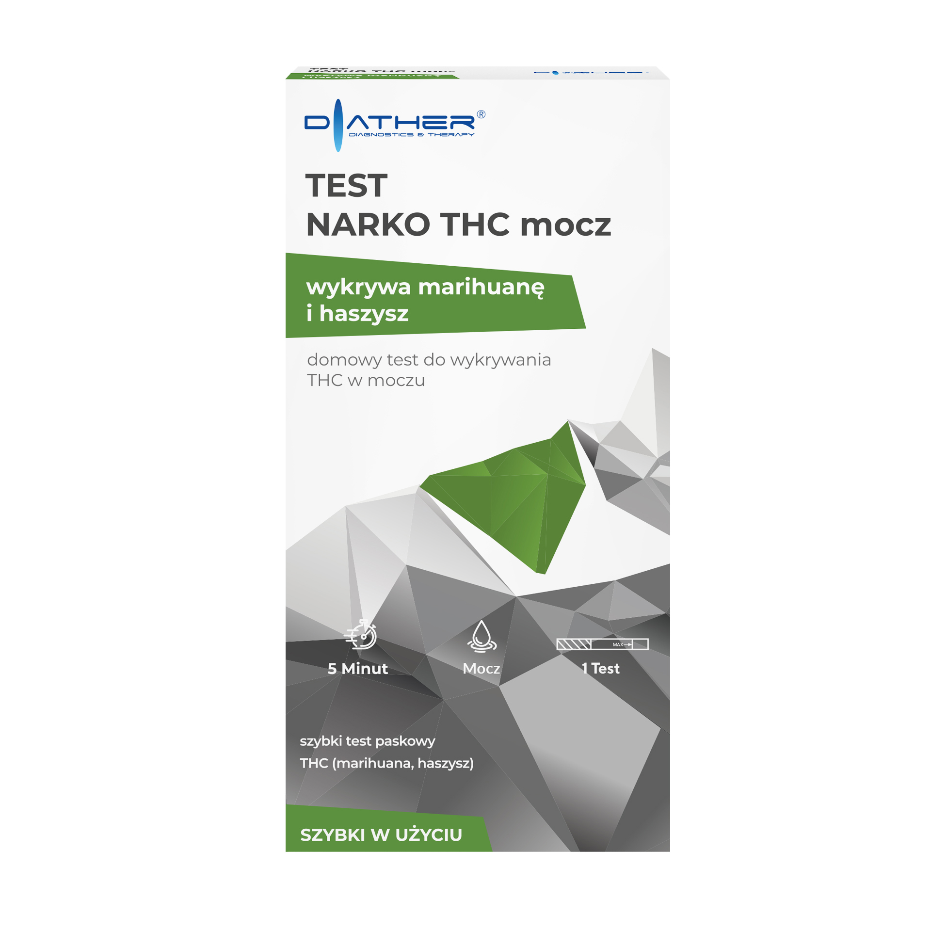 Diather test THC mocz, 1 szt.
