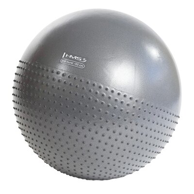 Piłka gimnastyczna HMS YB03N Szary (65 cm)
