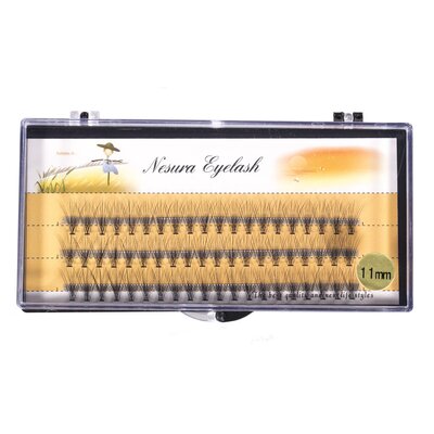 Rzęsy LEOBERT Kępki Premium 11 mm (60 sztuk)