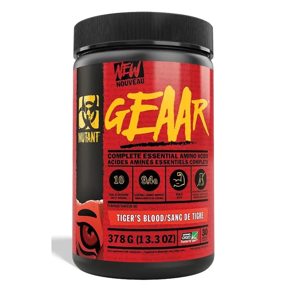 Mutant GEAAR suplement diety, Tiger's Blood, 378 g