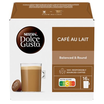 Kapsułki NESCAFE Cafe Au Lait do ekspresu Nescafe Dolce Gusto