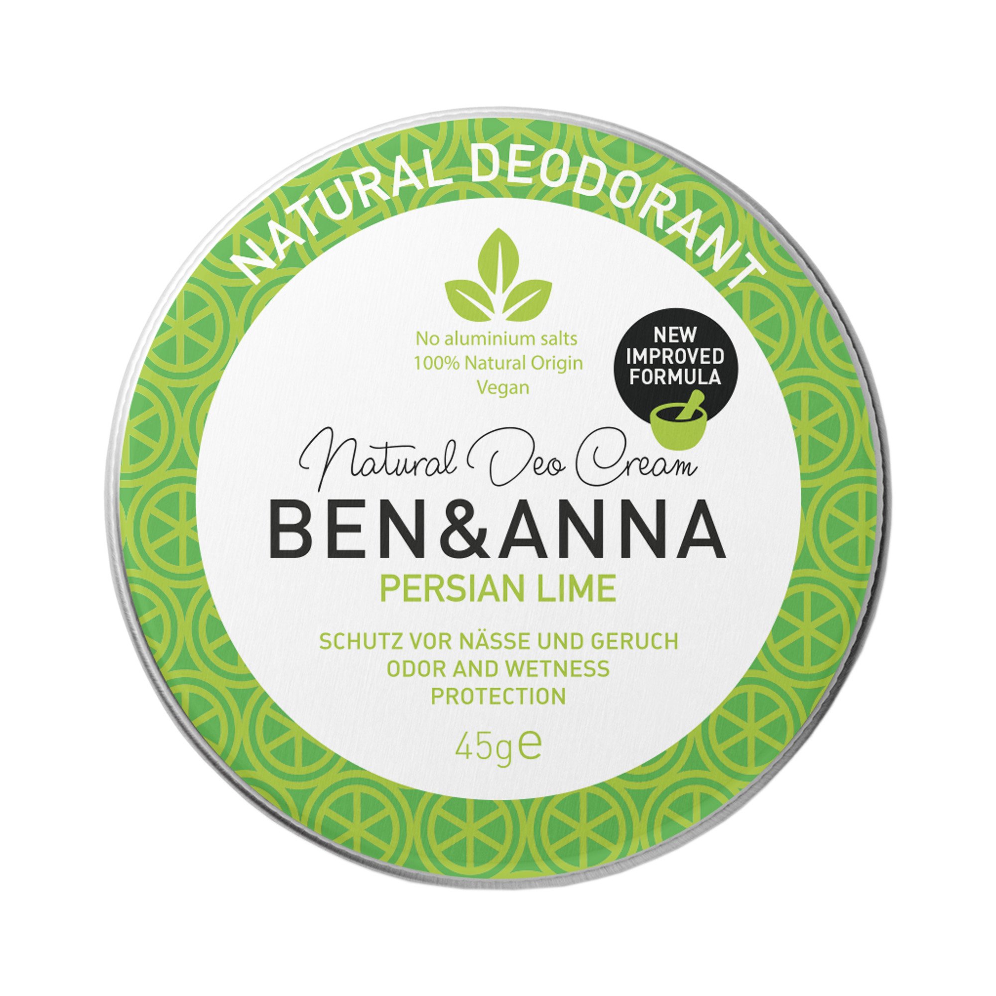 Ben&Anna Persian Lime dezodorant w kremie, 45 g