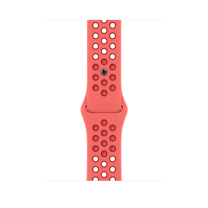 Apple 45mm Bright Crimson/Gym Red Nike Sport Band