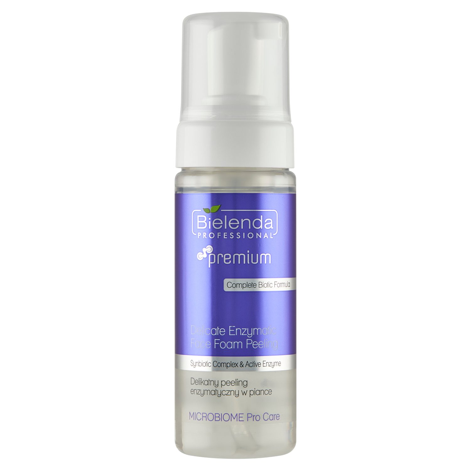 Bielenda Professional delikatny peeling enzymatyczny w piance do twarzy, 160 ml