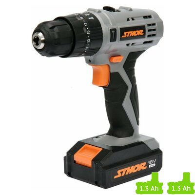 Wiertarko-wkrętarka STHOR 78974 z akumulatorem