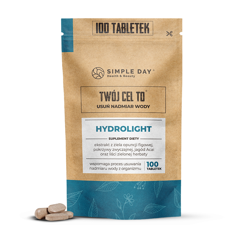 Twój Cel To Usuń Nadmiar Wody suplement diety Hydrolight, 100 tab./1 opak.