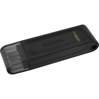Pendrive KINGSTON DataTraveler 70 128GB, USB-C Czarny
