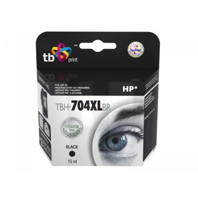 Tusz TB PRINT do HP 704 XL Czarny 15 ml TBH-704XLBR