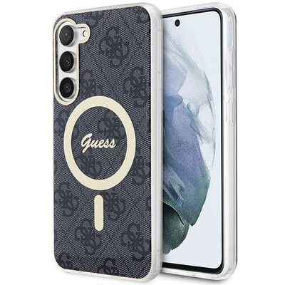 Etui GUESS 4G MagSafe do Samsung Galaxy S23 Czarny