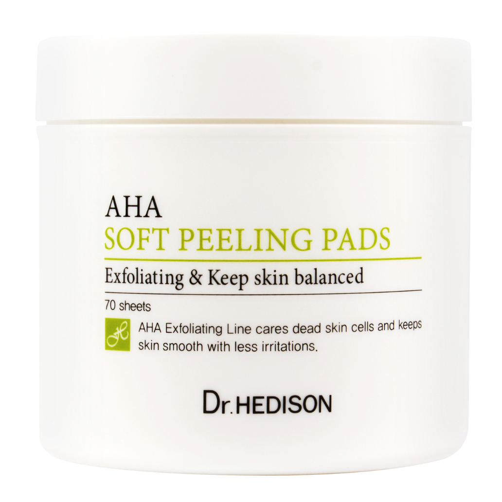 Dr.Hedison AHA peeling złuszczające płatki z kompleksem AHA, 70 szt./1 opak.