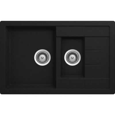 Zlewozmywak SCHOCK Manhattan D-150S Onyx