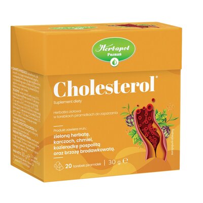 Herbata HERBAPOL Cholesterol (20 sztuk)