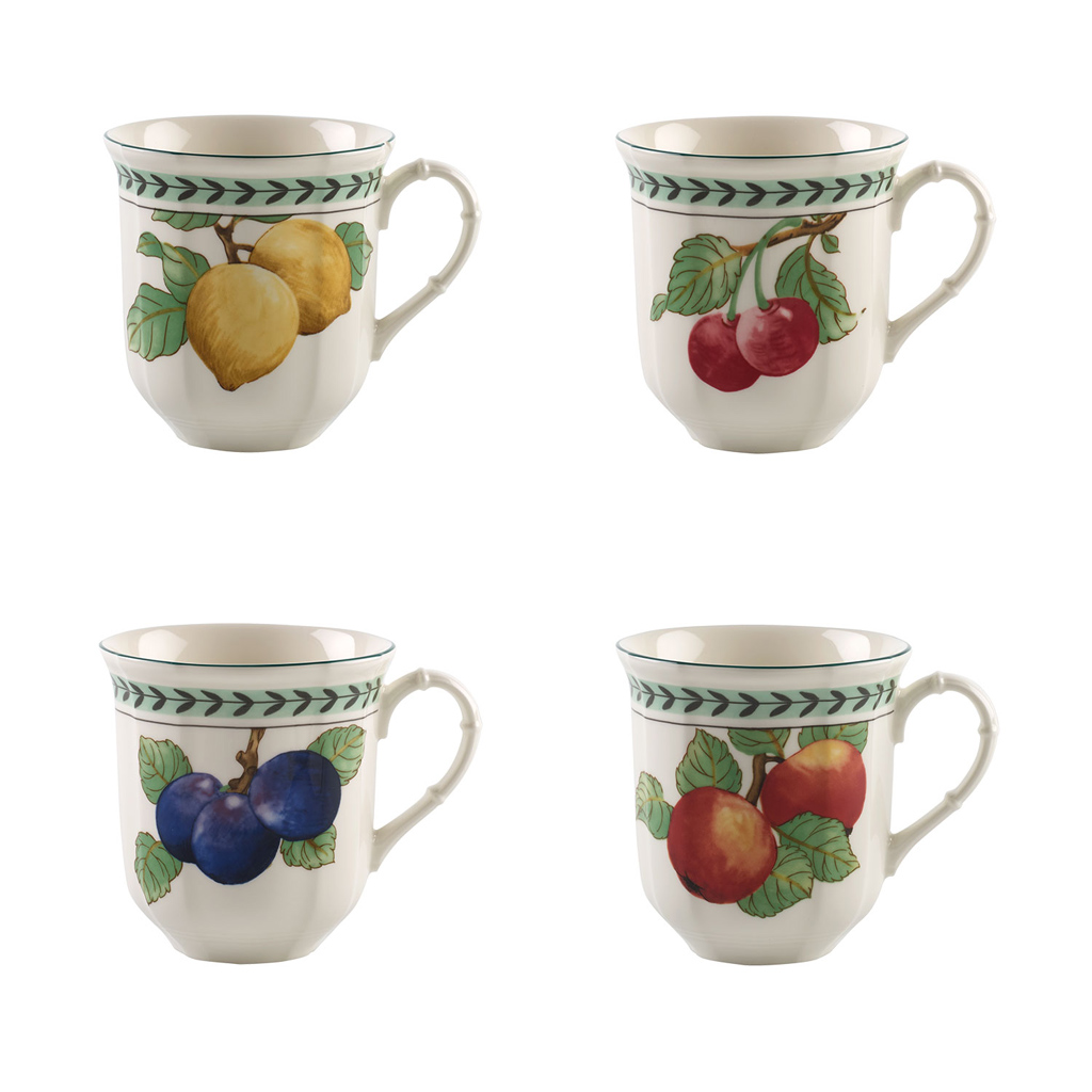 Villeroy&Boch - Zestaw 4 kubków French Garden Modern Fruits
