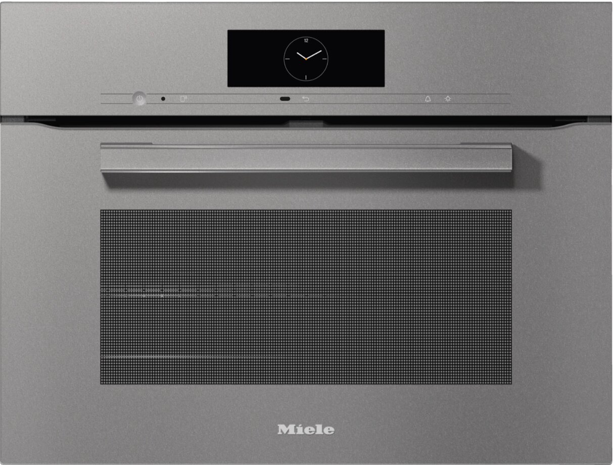 Miele - Piekarnik kompaktowy H 7840 BP szary do zabudowy A+ 45cm GraphitGrey
