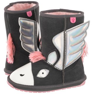 Botki EMU Australia Pegasus Charcoal K12757