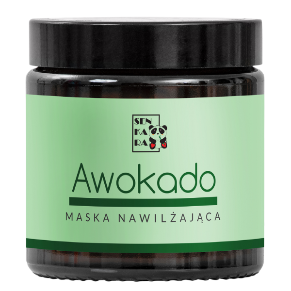 Senkara Awokado nawilżająca maska do twarzy, 60 g