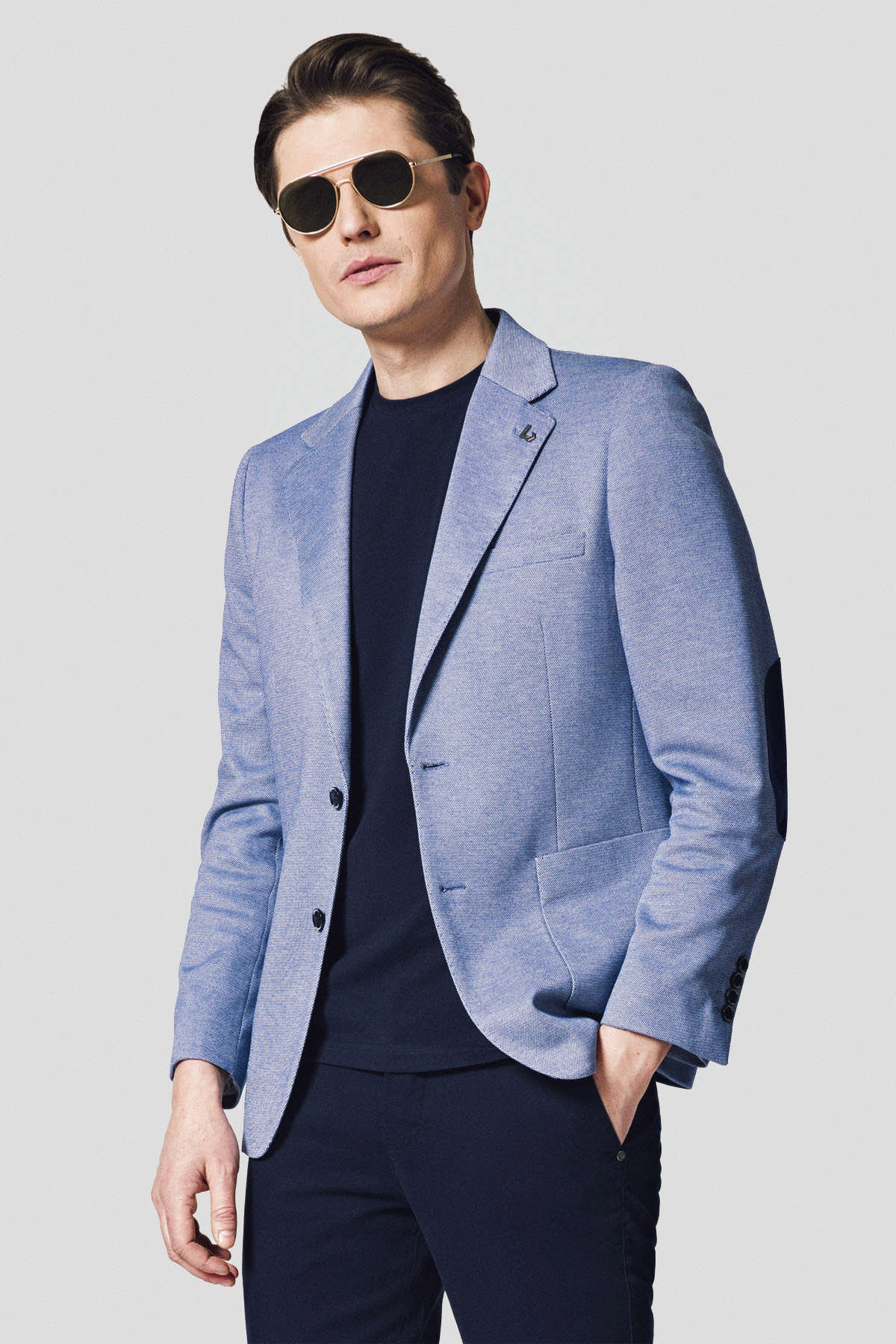 Lancerto Marynarka Niebieska Aracena