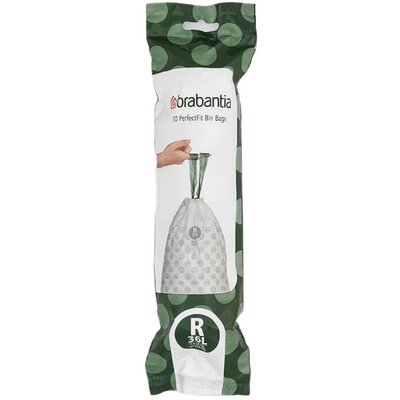 Worki na śmieci BRABANTIA 36L (10 sztuk) Zielony