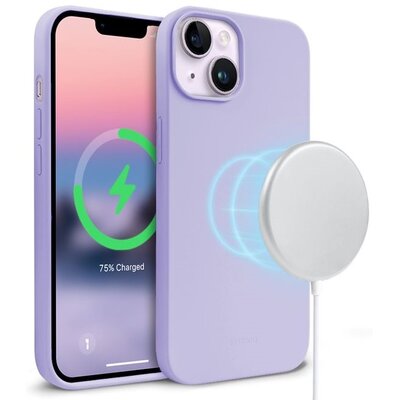 Etui CRONG Color Cover Magnetic MagSafe do Apple iPhone 14 Plus Fioletowy