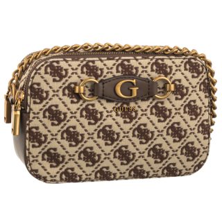 Torebka Guess Izzy Camera Bag HWJB86 54140 Brown Logo