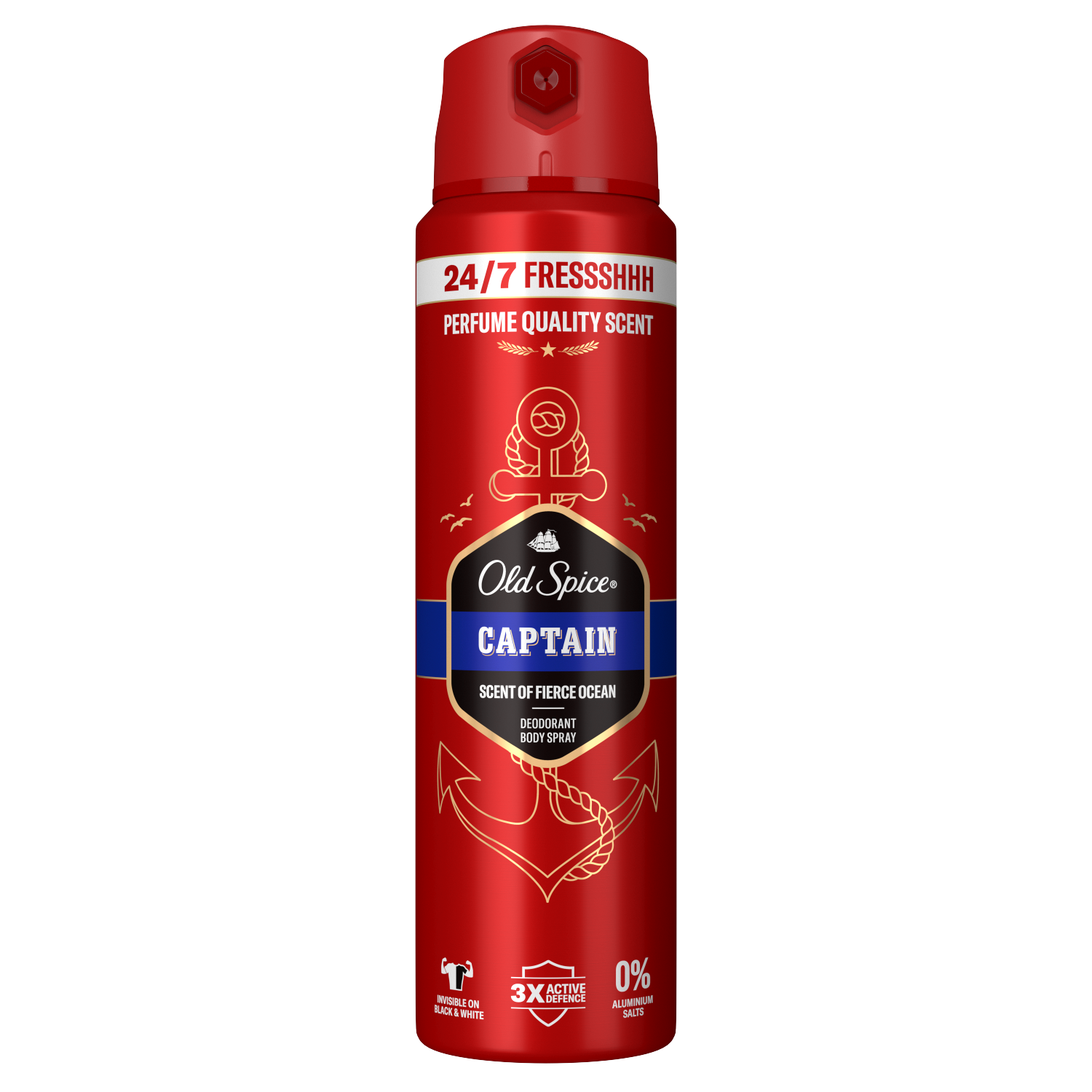 Old Spice Captain dezodorant męski w sprayu, 150 ml