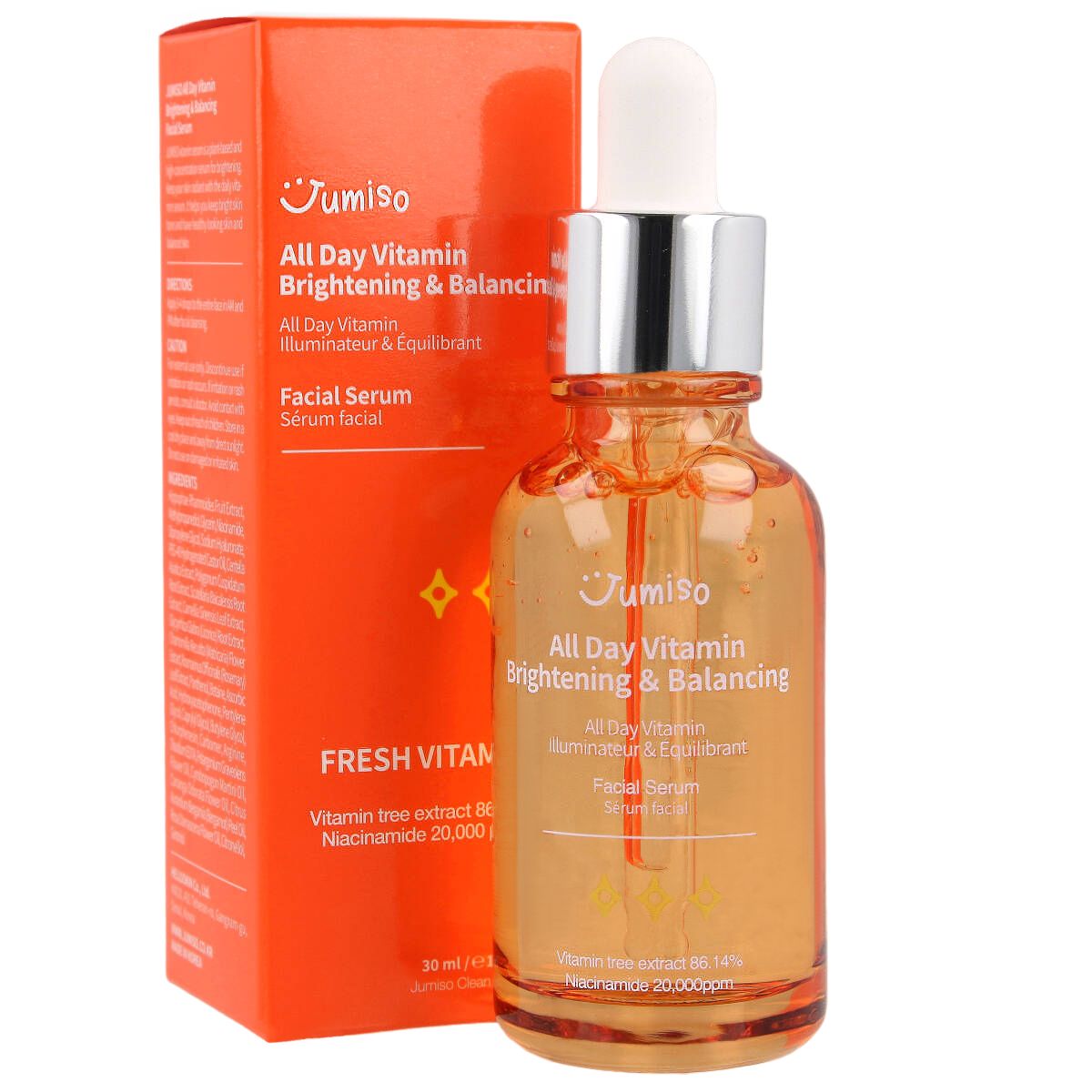 Jumiso rozjaśniające serum do twarzy, 50 ml