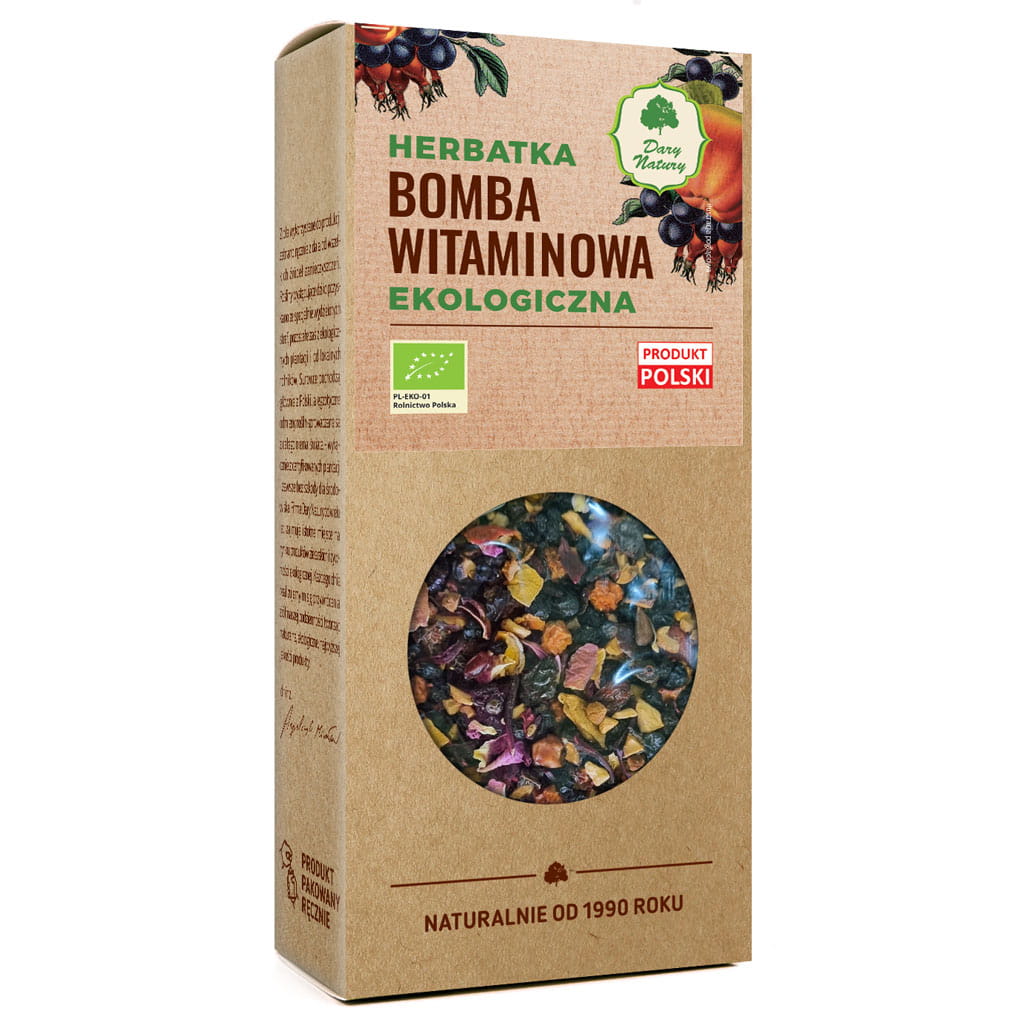 Herbatka Bomba Witaminowa BIO 100g (Dary Natury)
