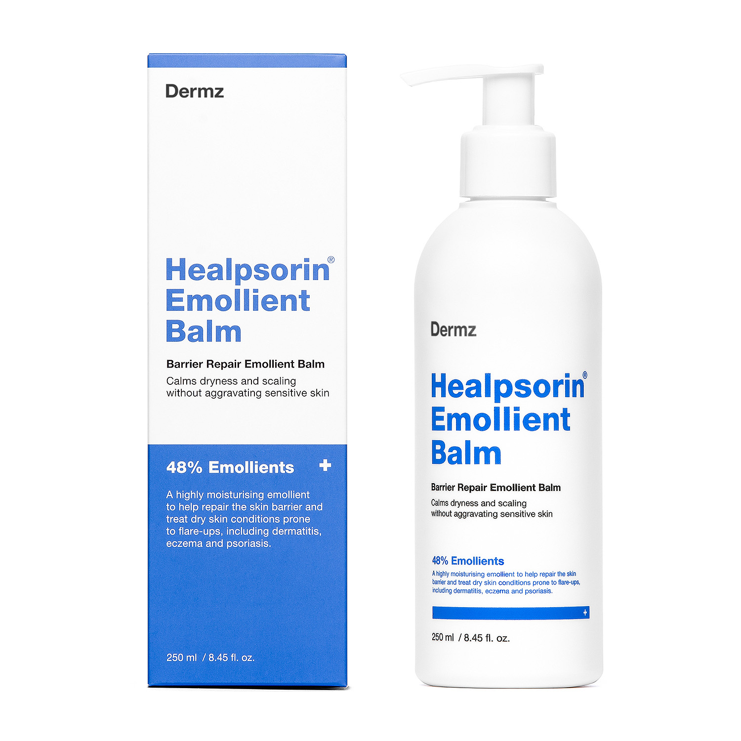 Dermz Healpsorin Emolient Balm emolientowy balsam do ciała, 250 ml