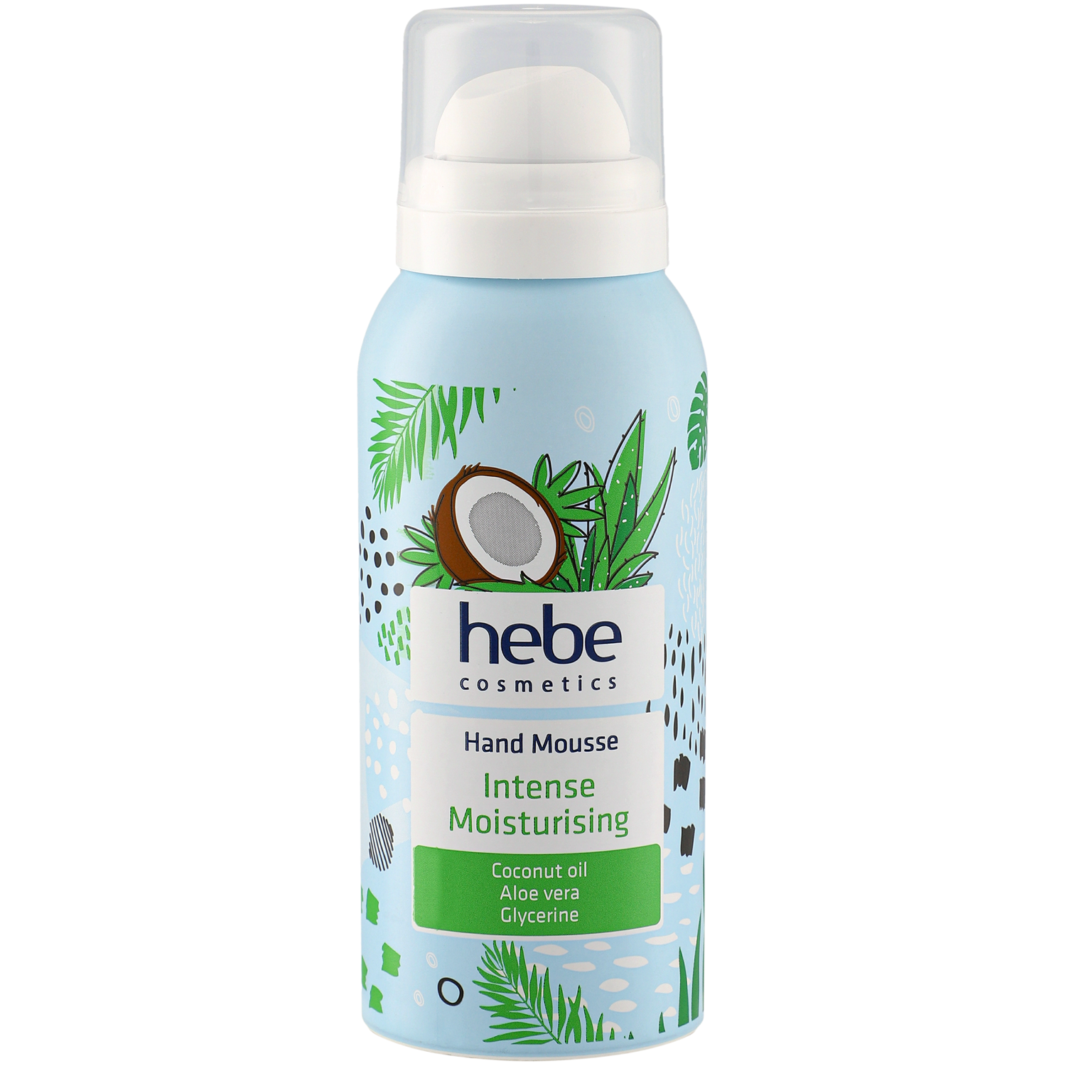 Hebe Cosmetics Hand Mousse Intense Moisturising krem do rąk w piance, 100 ml