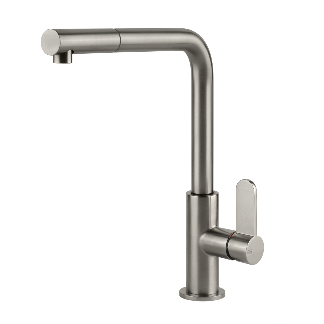 Gessi - Bateria kuchenna Acciaio wyciągana wylewka 60537 Stal szczotkowana