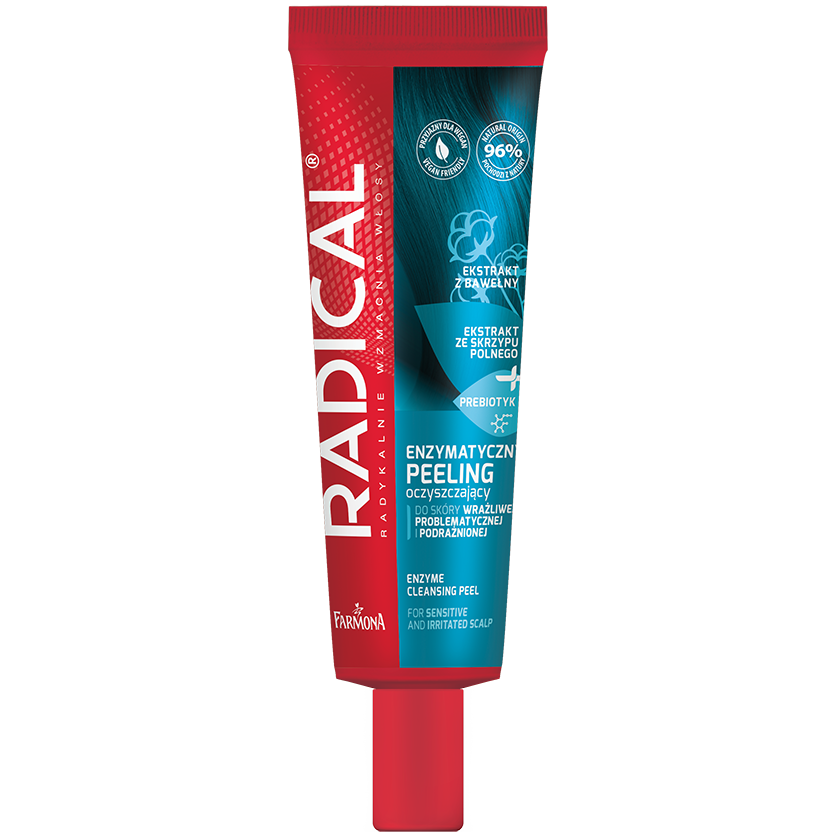 Radical Oczyszczający enzymatyczny peeling do skóry wrażliwej, 75 ml