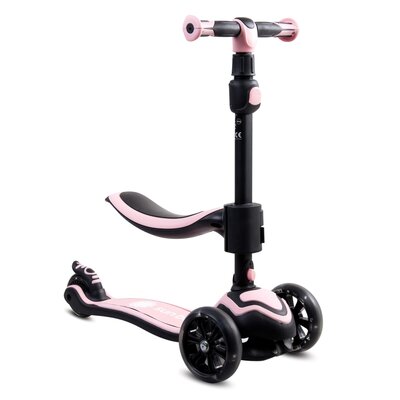 Hulajnoga dla dzieci SUN BABY Flash 3w1 Różowy