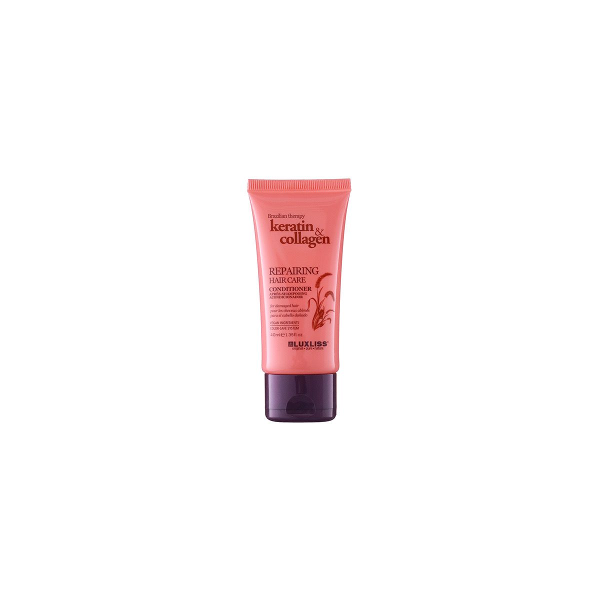 Luxliss Keratin&Collagen odżywka do włosów, 40 ml
