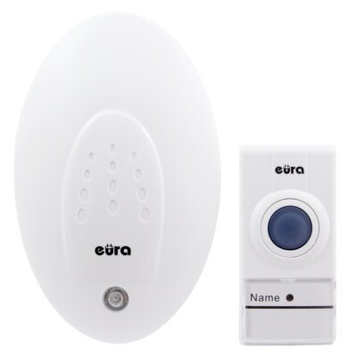 Dzwonek bezprzewodowy EURA WDP-24A3 Ellipsis Biały