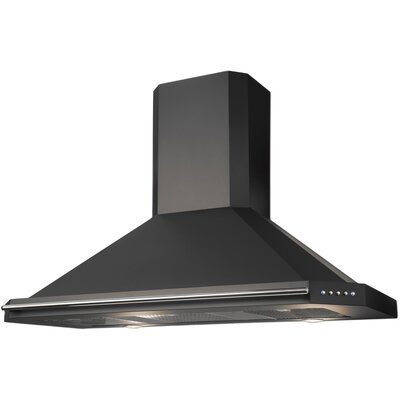 Okap SEENERGY Rustica Czarny 719m3/h 65dB klasa A